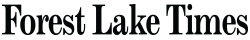 logo for Forest Lake Times newspaper