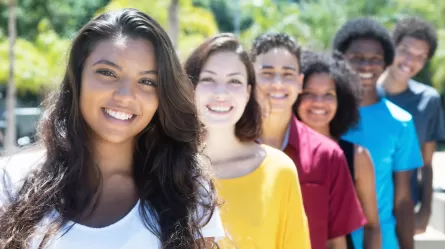 group of young people
