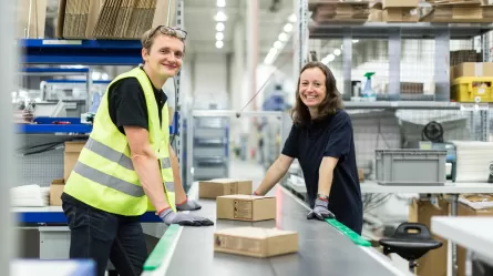 Warehouse employees