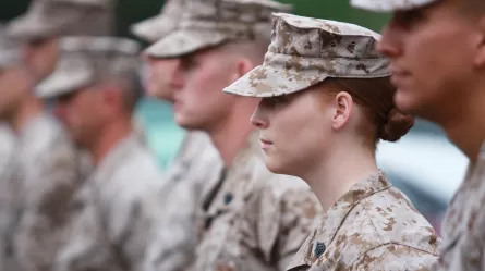 group of military members