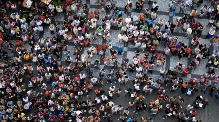 big group of people