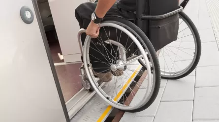 wheelchair accessible building