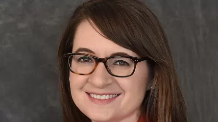 photo of Kristin White, Executive Director of the Minnesota Office of Connected and Automated Vehicles in the Department of Transportation