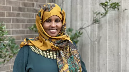 photo of Asha who works at an M Health Fairview community clinic in Minneapolis