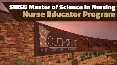 sign at SMSU - decorative
