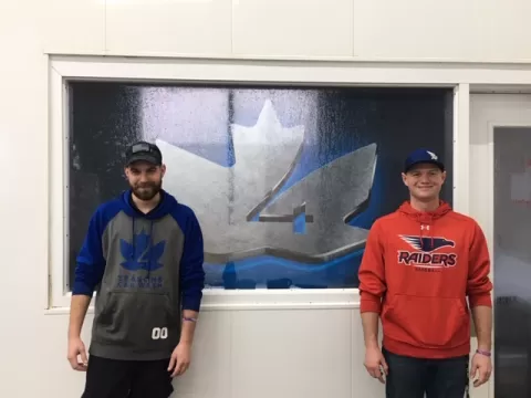photo of Mike (left) and Zach (right) at Four Seasons Carwash in Baxter, MN