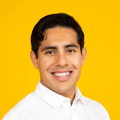 photo of Bruno, who completed digital training and got hired in fulfilling IT job