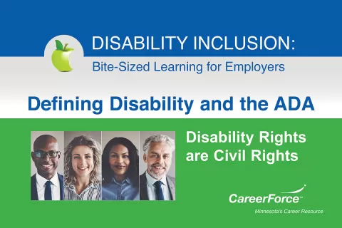 image that says Disability Inclusion and Disability Rights are Civil Rights