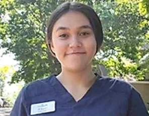 photo of Megan, who successfully earned her Nursing Assistant Certificate while in high school