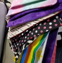 Masks Bunni sews during her free time
