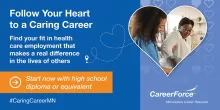 Follow Your Heart to a Caring Career Find your fit in healthcare employment